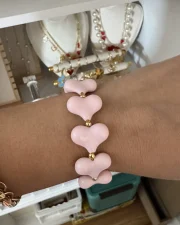 IMG_5709 Pulsera con Corazones Decorativos