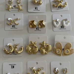 Aretes en Rodio