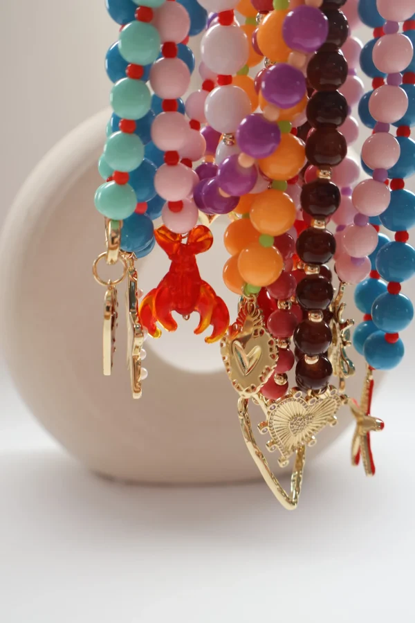 Collares Tipo Chicle con Dijes