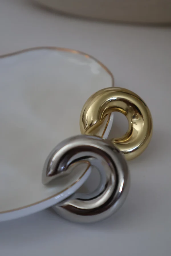 Earcuff  con Diseño Espiral Moderno